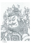 线描画谱