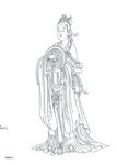线描画谱