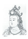 线描画谱