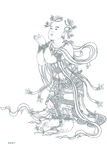 线描画谱