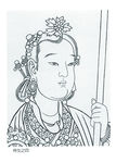 线描画谱