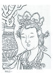 线描画谱