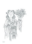 线描画谱