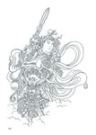 线描画谱