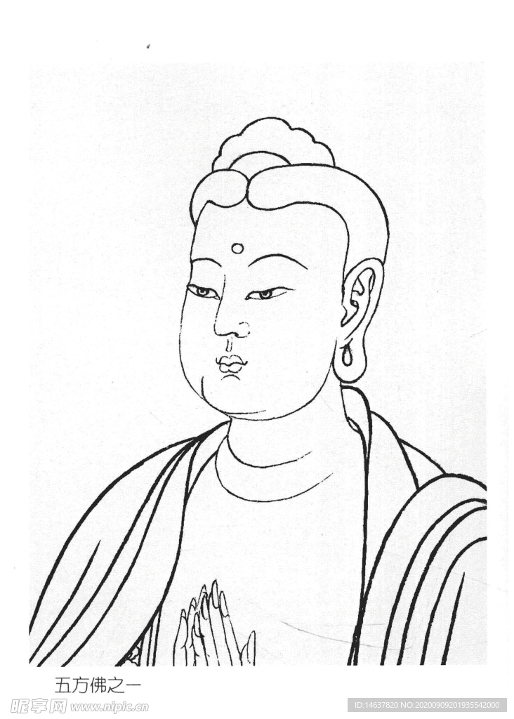 线描画谱
