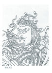 线描画谱