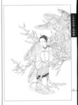 线描仕女图