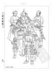 佛像线描