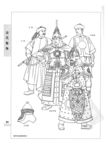 佛像线描