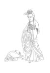 佛像线描
