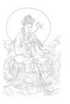 佛像线描