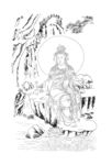 佛像线描