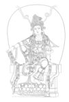 佛像线描