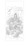 佛像线描