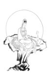 佛像线描