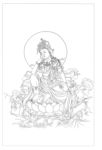 佛像线描