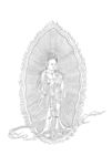 佛像线描