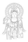 佛像线描