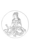 佛像线描