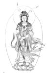 佛像线描