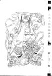 线描画谱