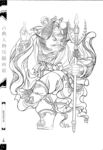 线描画谱