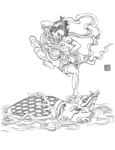 线描画谱