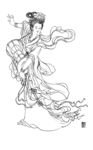 线描画谱