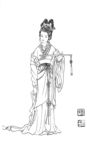 线描画谱