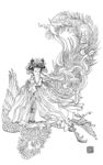 线描画谱