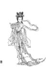 线描画谱