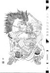 线描画谱