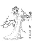 线描画谱