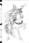 线描画谱
