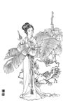 线描画谱