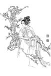 线描画谱