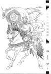 线描画谱