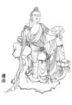 线描画谱
