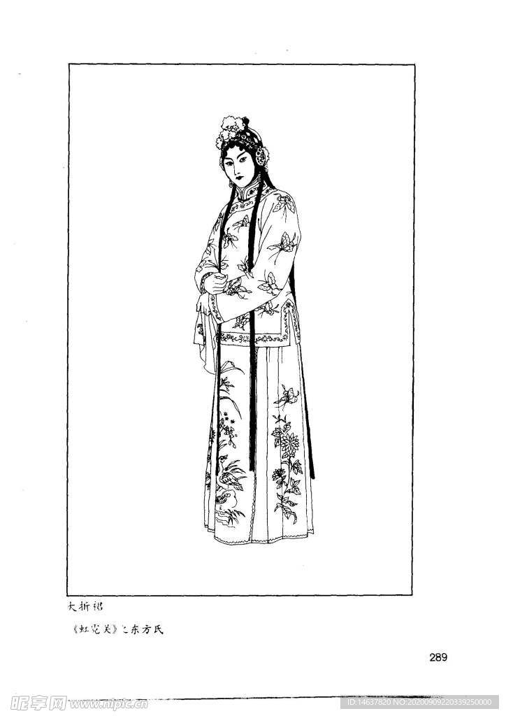 京剧线描