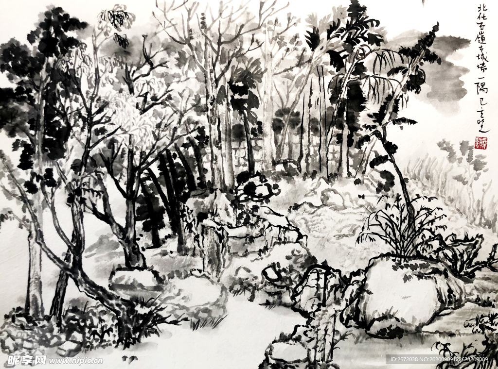风景小品