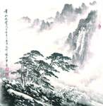 黄山雨晴