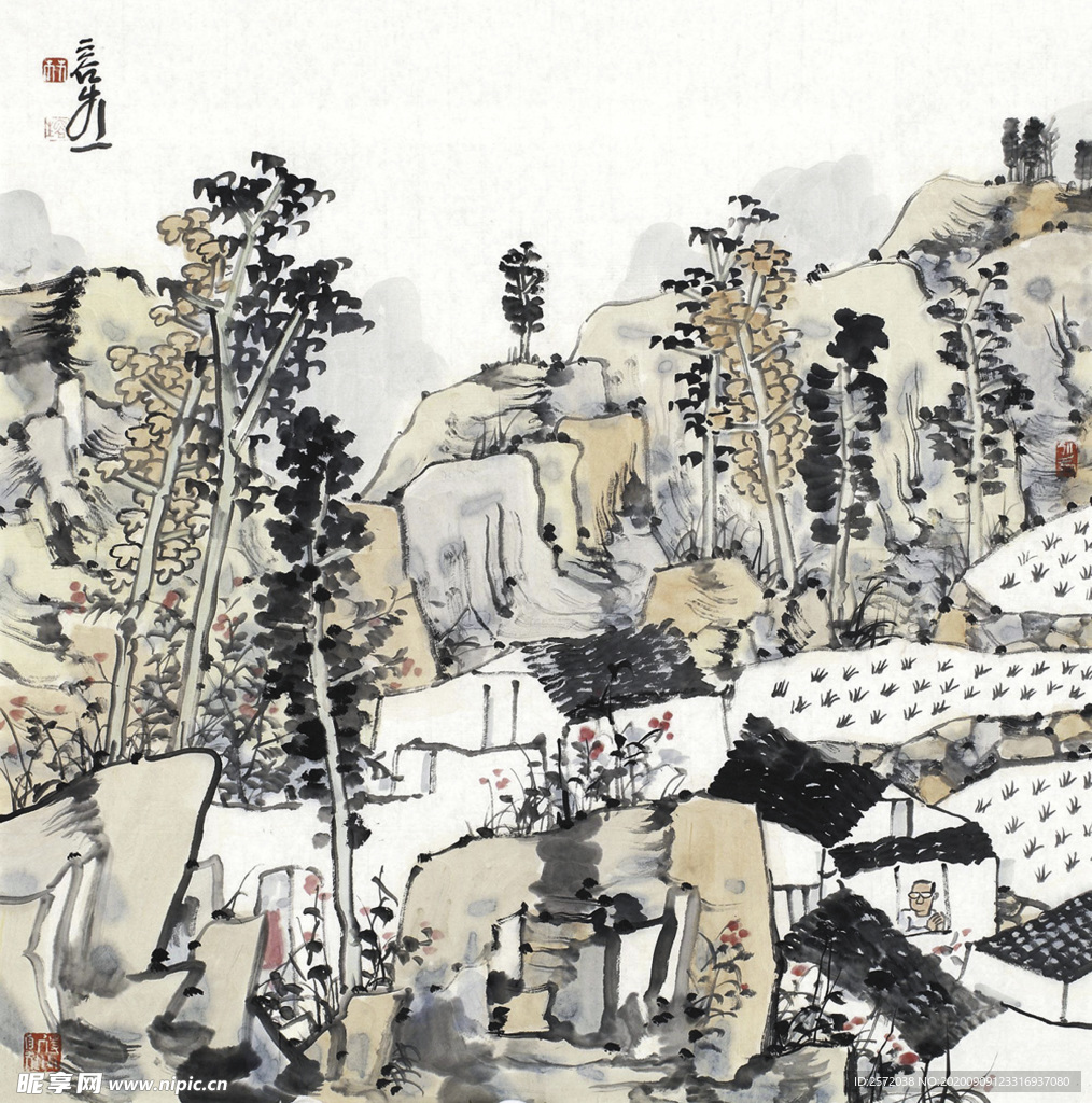 山村春浓