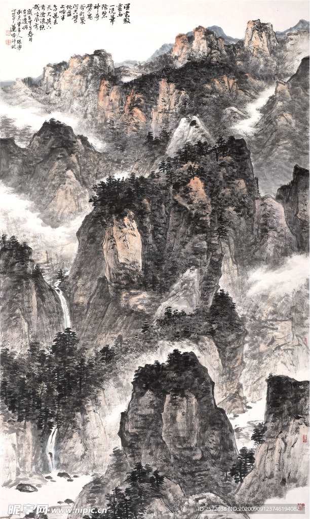 湿云散灵雨