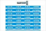 中国建筑门牌贴纸