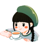 手绘奶茶