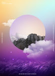 星空星球海报