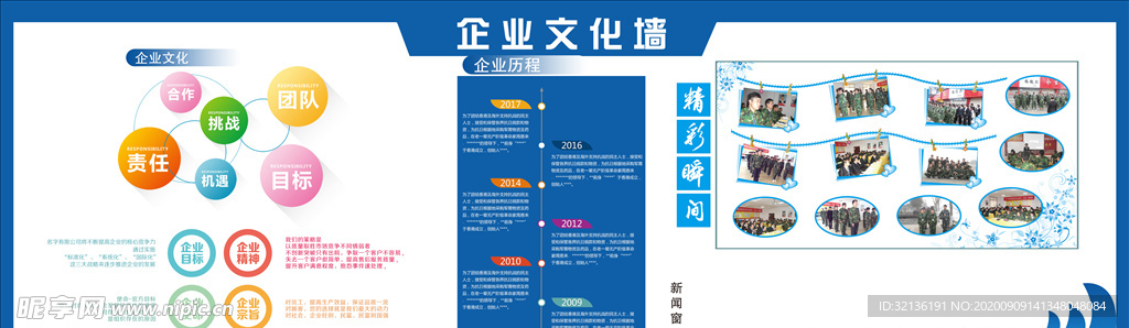 企业文化展板