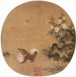 宋人工笔画 花鸟 工笔 国画