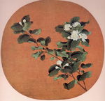 宋人工笔画 花鸟 工笔 国画