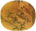 宋人工笔画 花鸟 工笔 国画